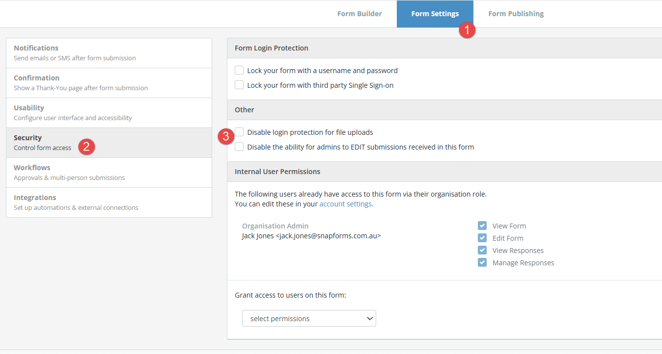 File upload security - Snapforms Resources & FAQs