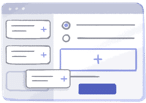 Create your form using our drag and drop form builder.