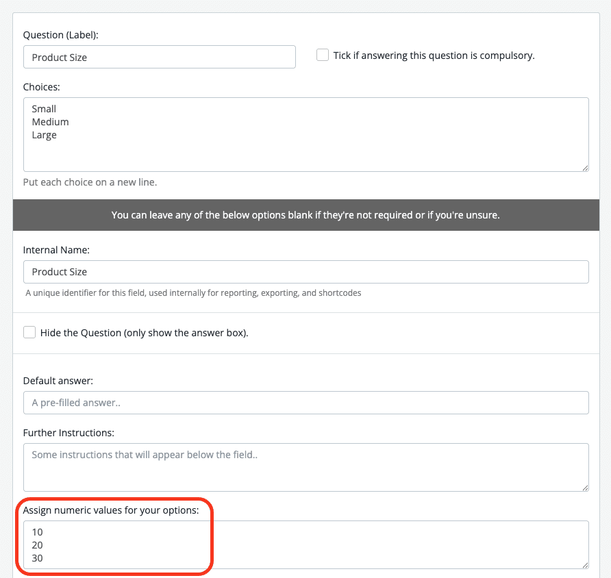Calculation field - Snapforms Resources & FAQs