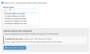 Address - Snapforms Resources & FAQs
